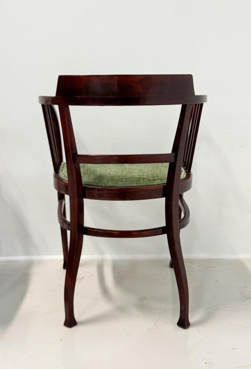 Début du 20ème siècle Paire de fauteuils d'Otto Wagner pour Thonet, Autriche, années 1910 en vente