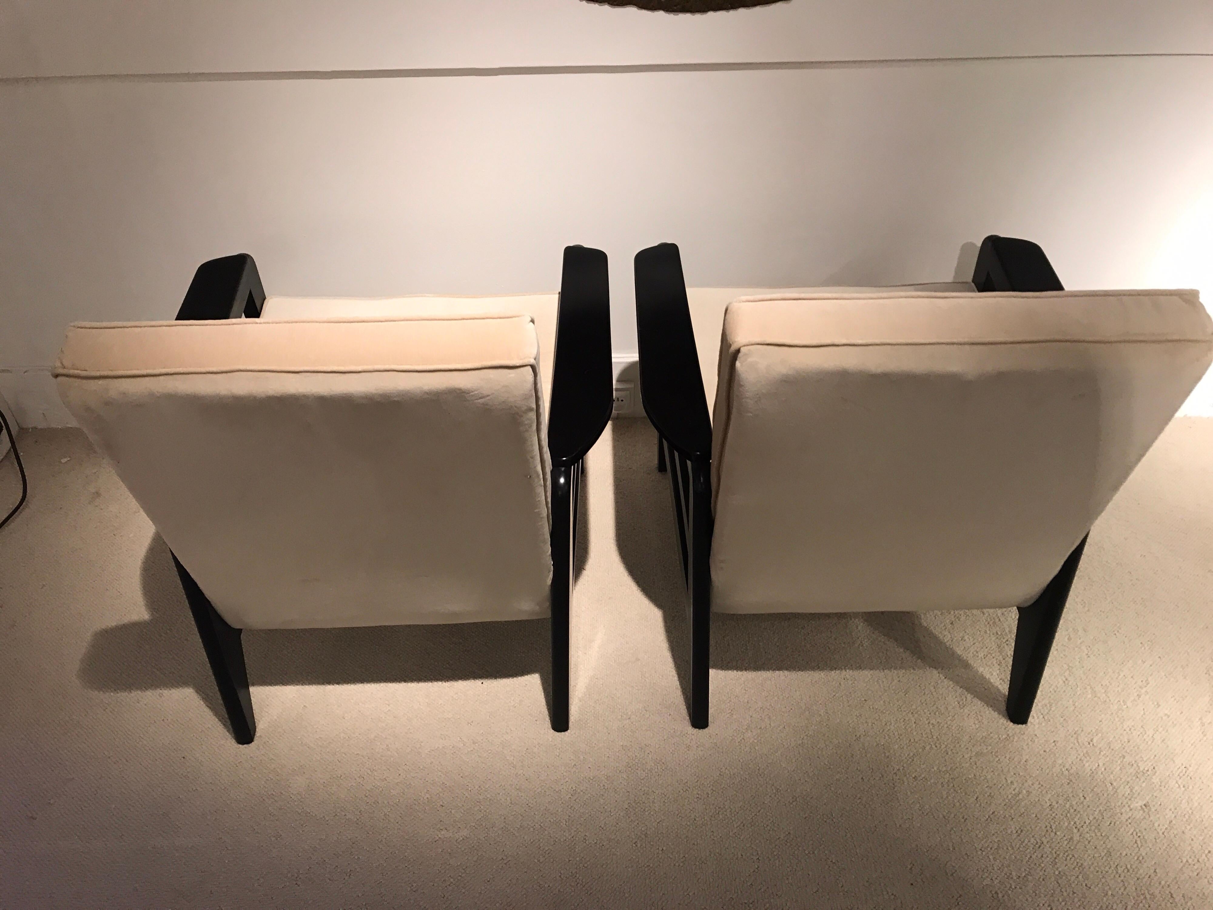 Pair of Armchairs by Pierre Guariche 4