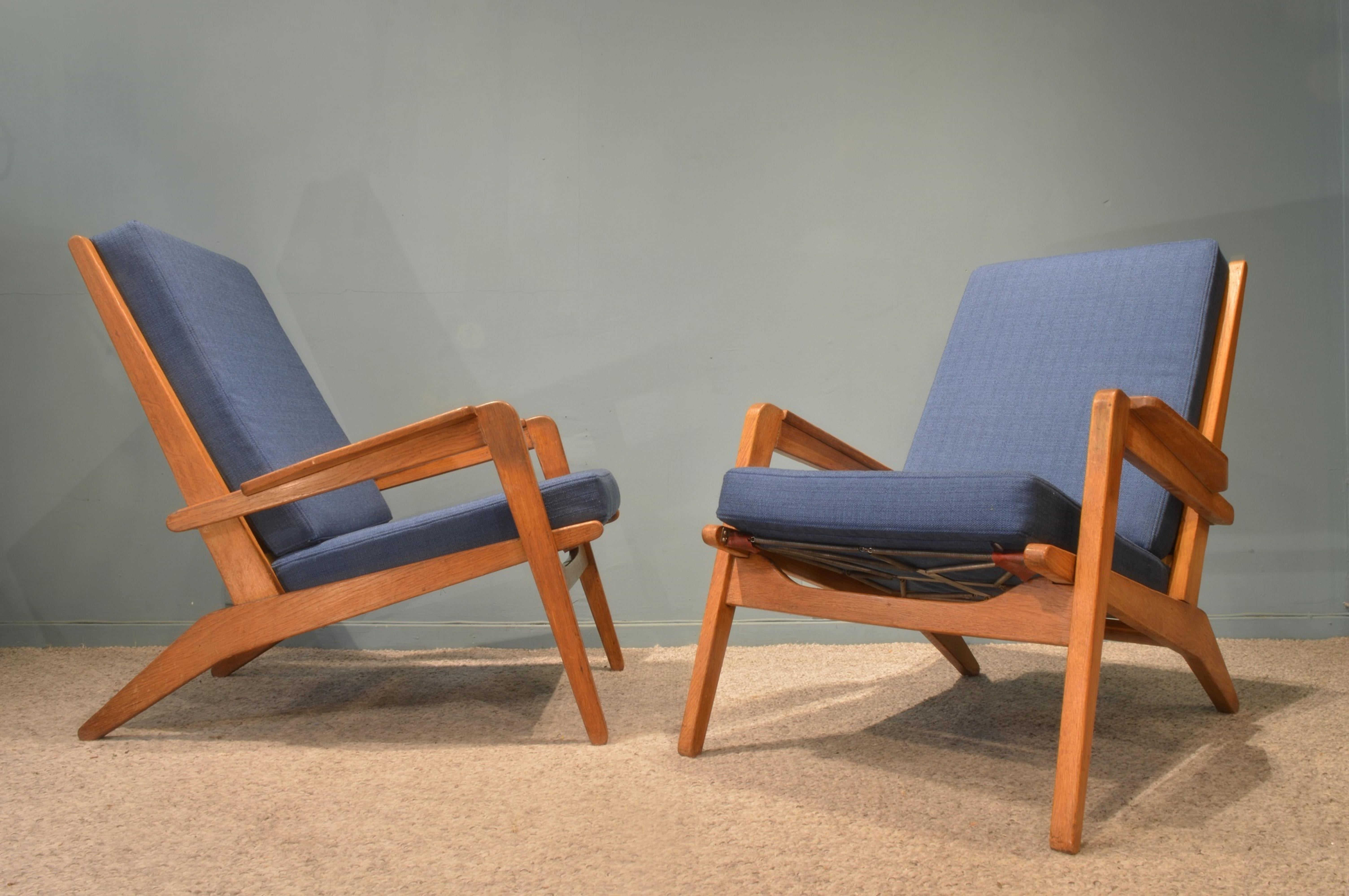 Pair of Armchairs by Pierre Guariche 3