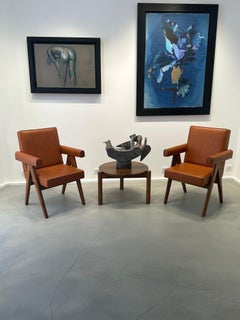 Pair of Armchairs by Pierre Jeanneret