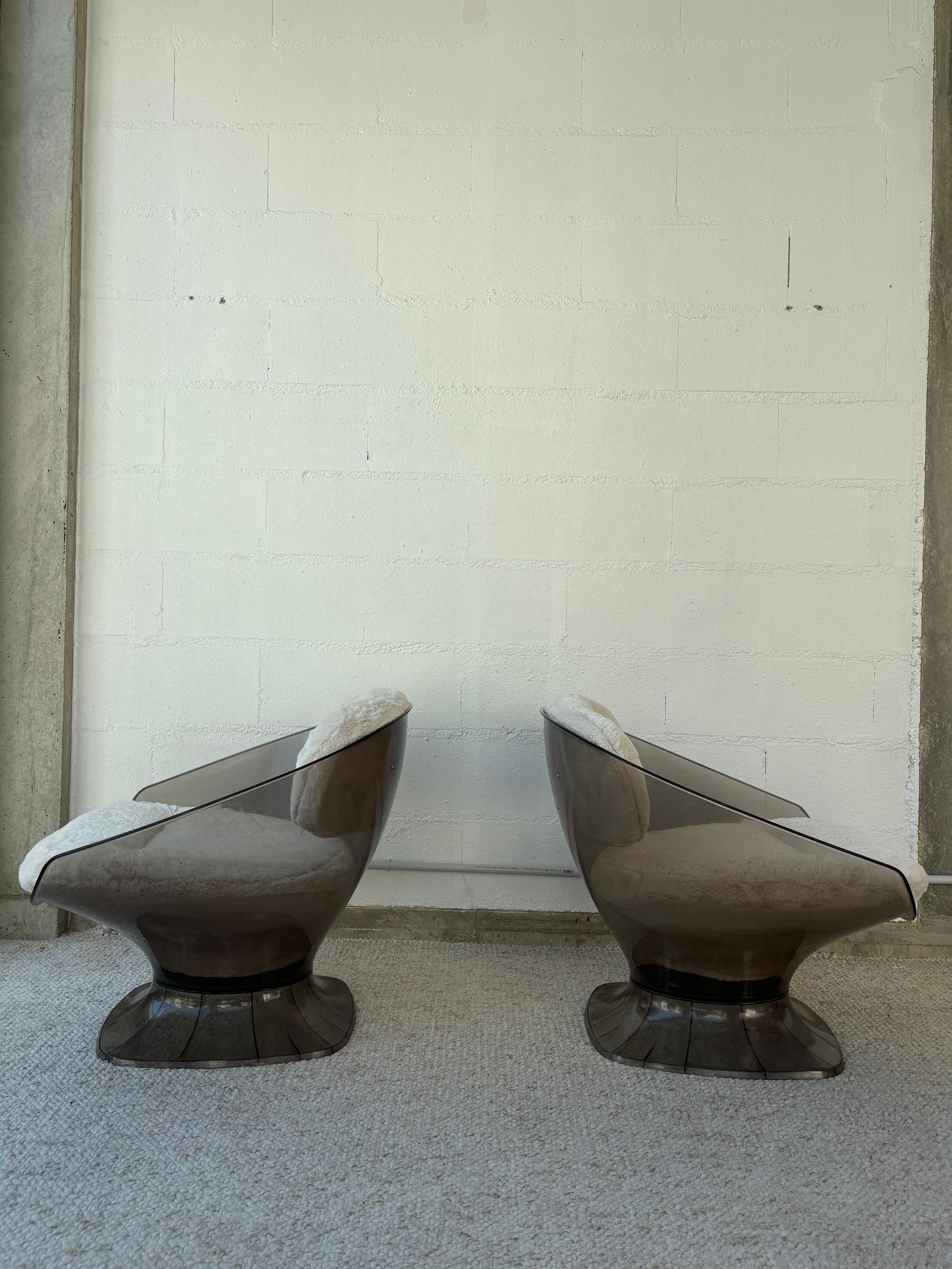 Pair of armchairs by Raphael Raffel For Sale 11