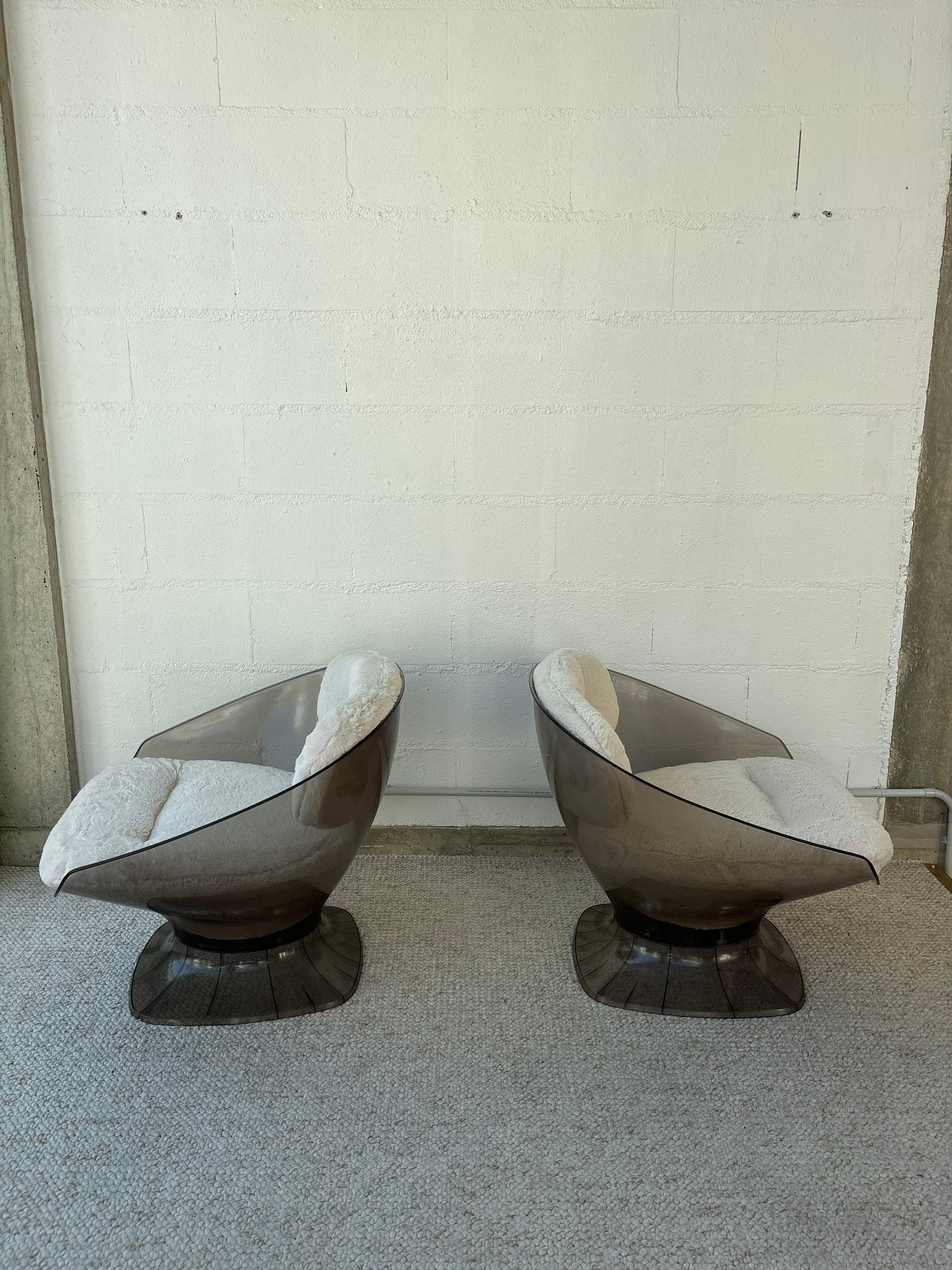 Pair of armchairs by Raphael Raffel For Sale 12