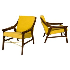 Pareja de sillones de Rene-Jean Caillet para Airborne, circa 1950, Francia