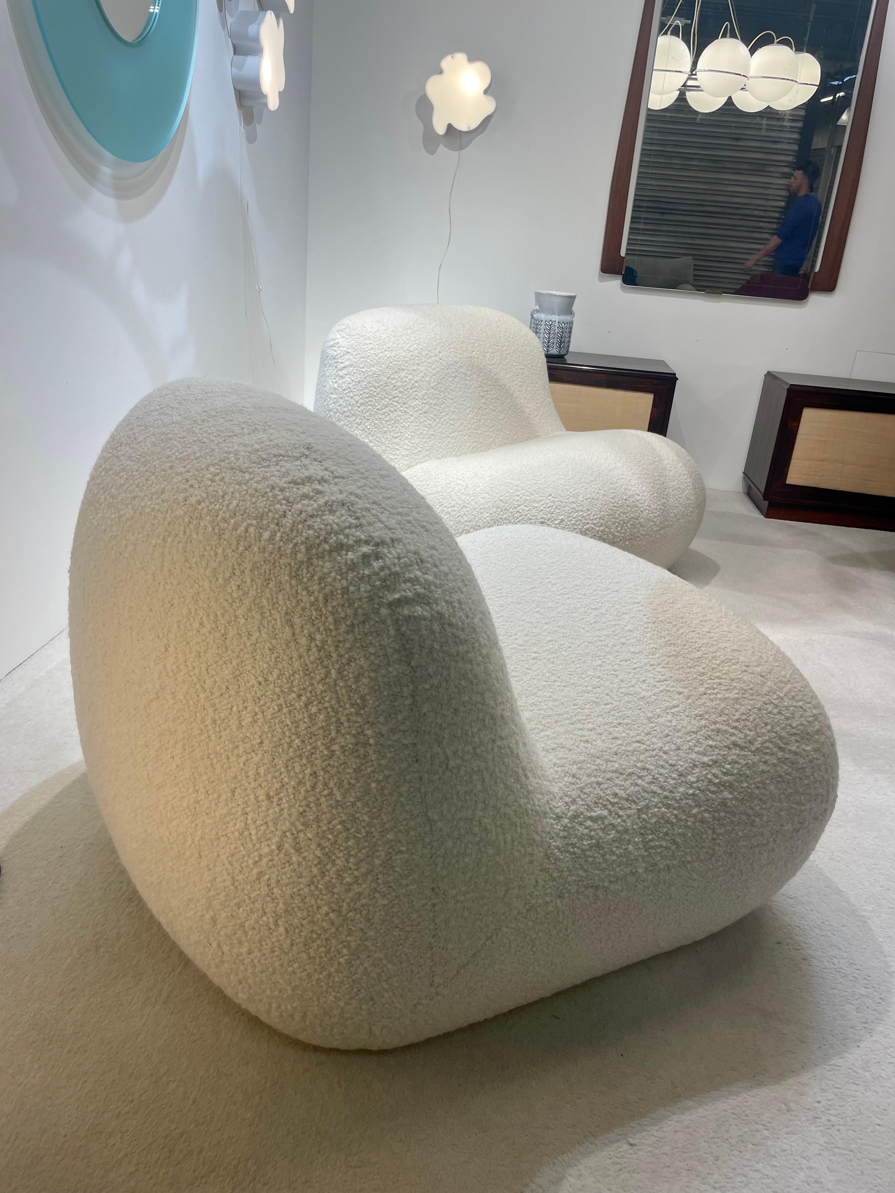 Pair of Armchairs by Rino Maturi, 1970s For Sale 3