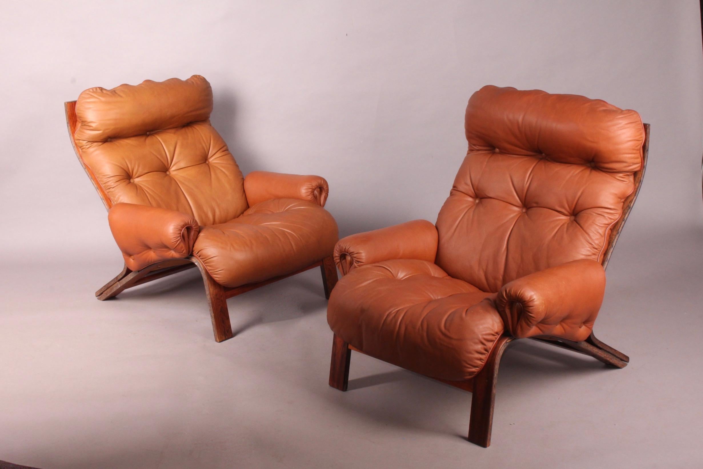 Pair of Armchairs by Rybo Rykken 1