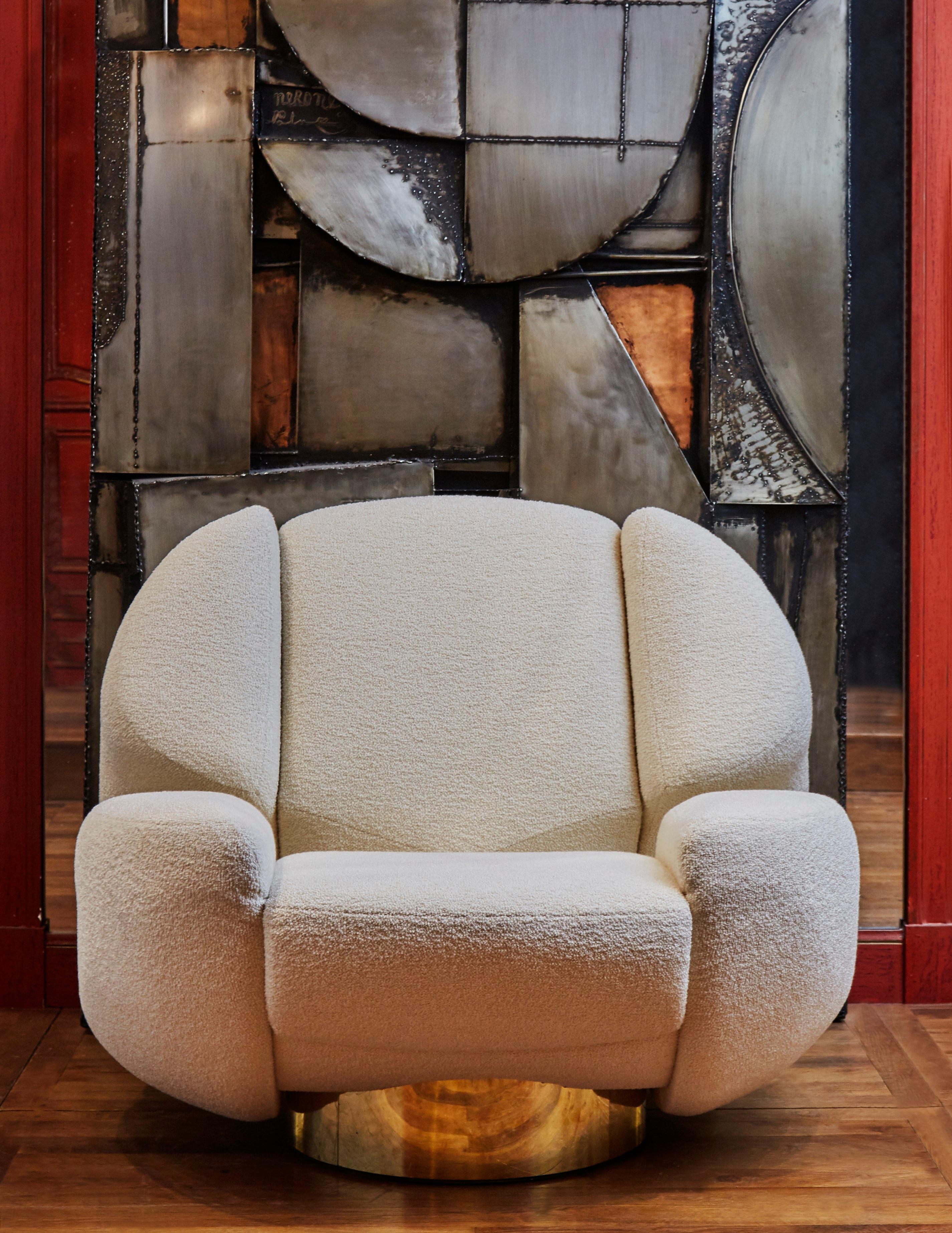 Moderne Paire de fauteuils par Studio Glustin en vente