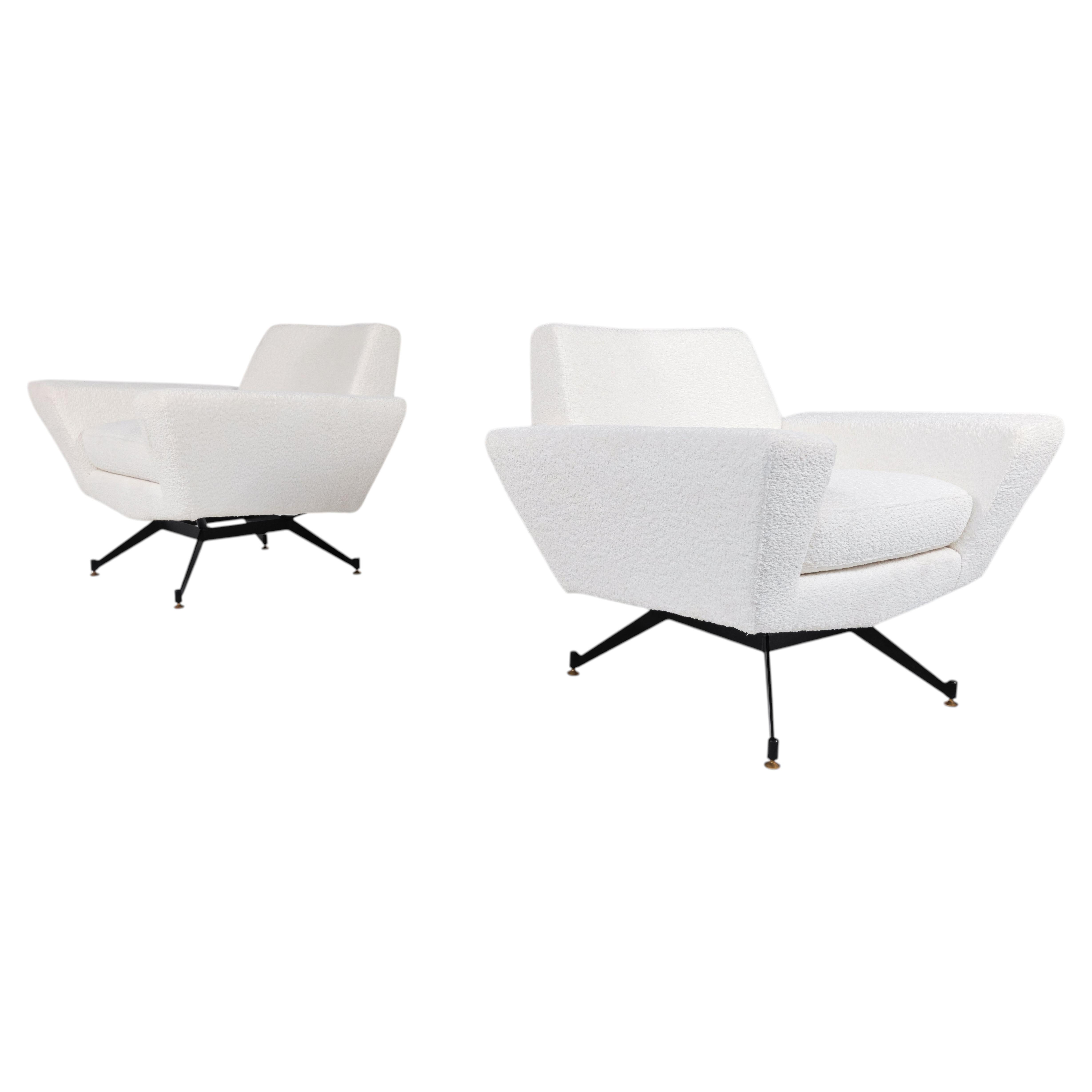 Pair of Armchairs by Studio Tecnico A.P.A, circa 1950 For Sale
