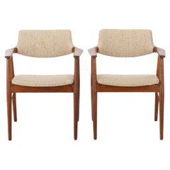 Pair of armchairs by Svend Åge Eriksen for Glostrup, Denmark 1960s