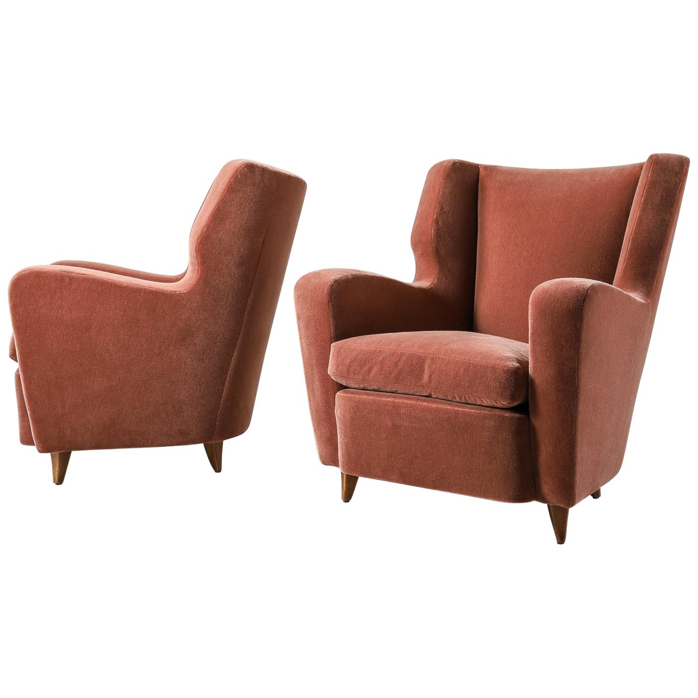Pair of Armchairs by Tempestini Maurizo