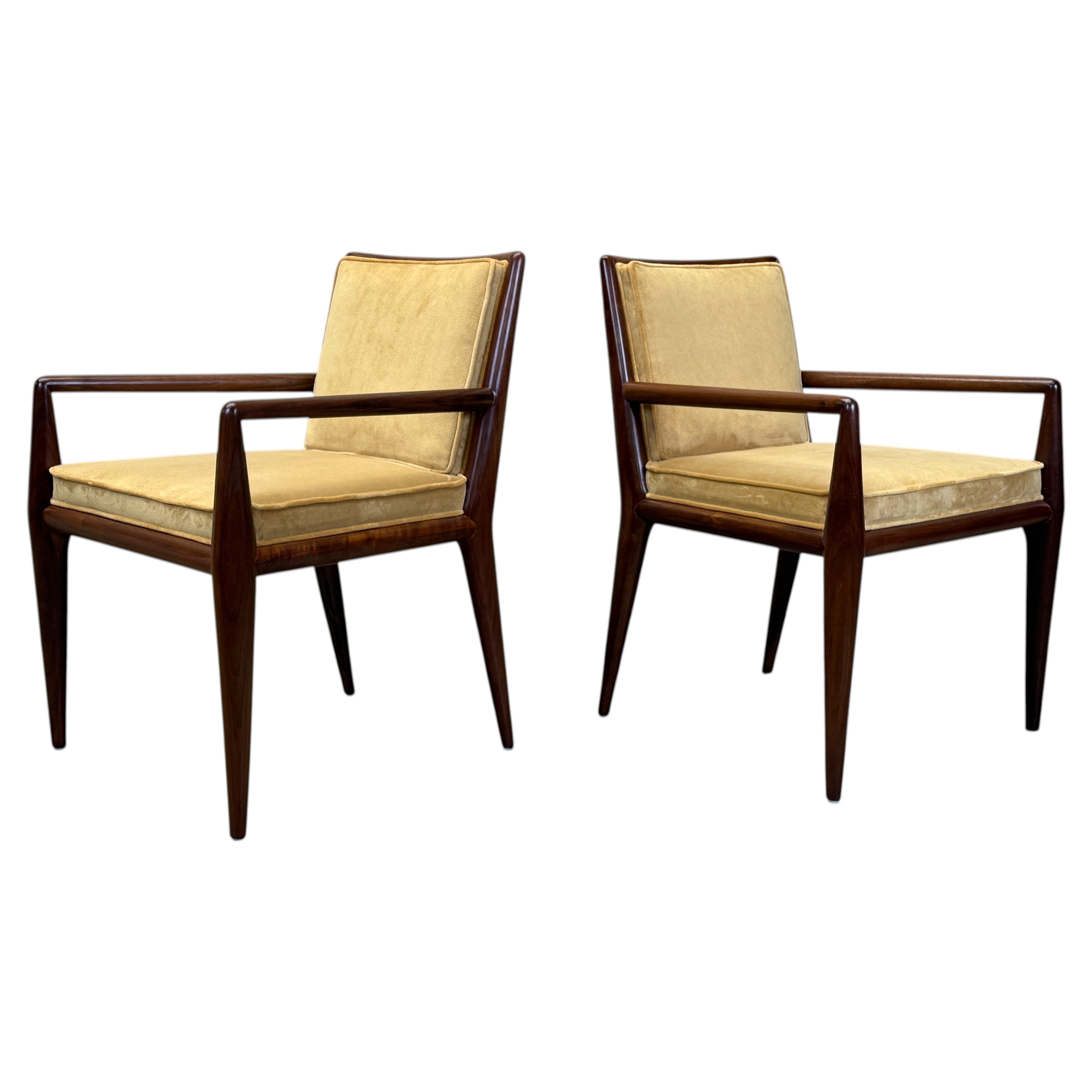 Pair of Armchairs by T.H. Robsjohn-Gibbings