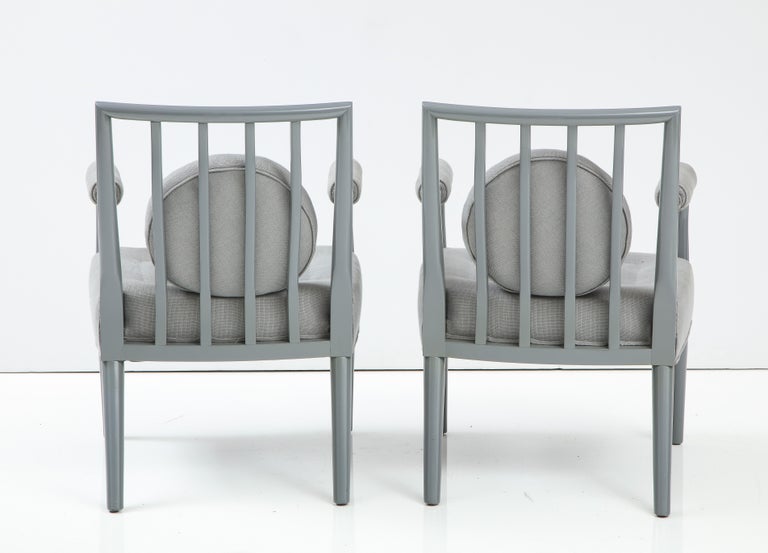 Pair of Armchairs by T.H. Robsjohn-Gibbings, United States, c. 1950 For Sale 2