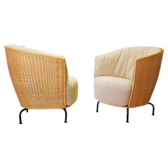Pair of armchairs by Thibault Desombre for Cinna - 1990s