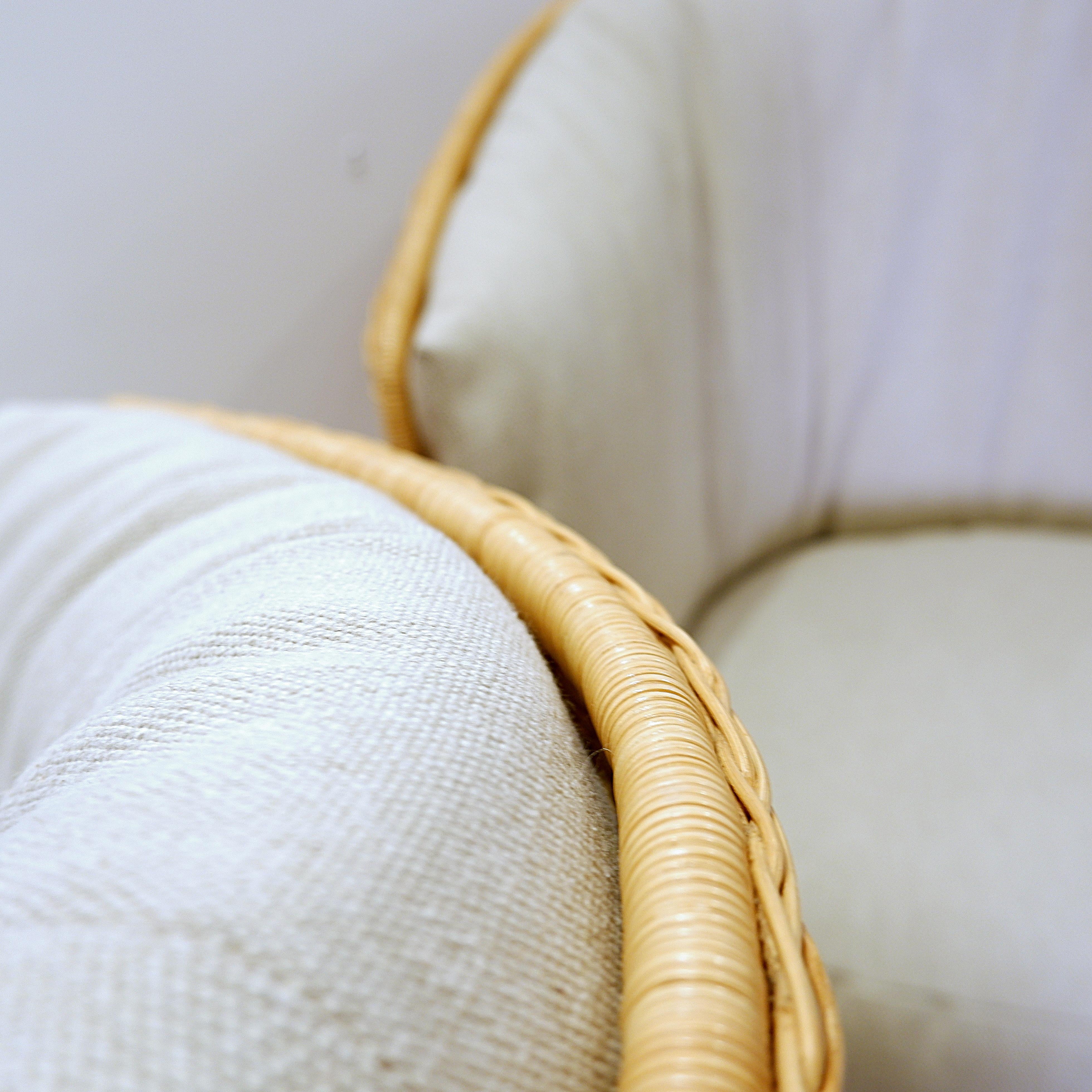 20th Century Pair of armchairs by Thibault Desombre for Cinna For Sale