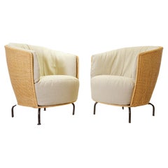 Pair of armchairs by Thibault Desombre for Cinna