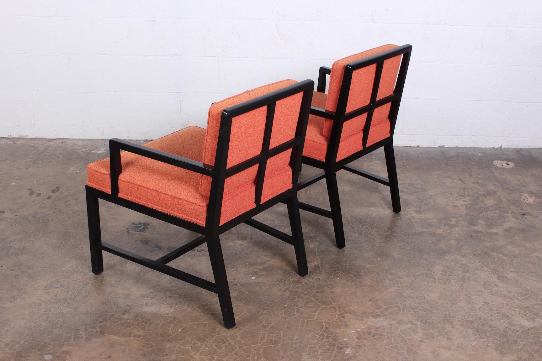Pair of Armchairs by Tommi Parzinger For Sale 1