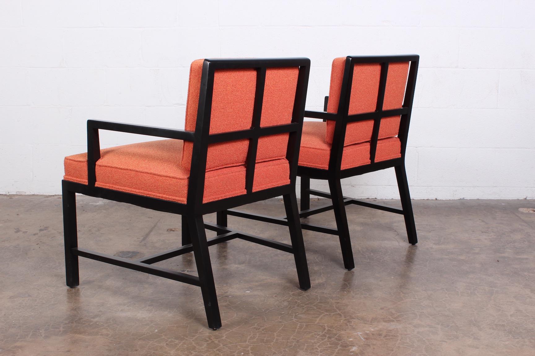 Pair of Armchairs by Tommi Parzinger For Sale 2