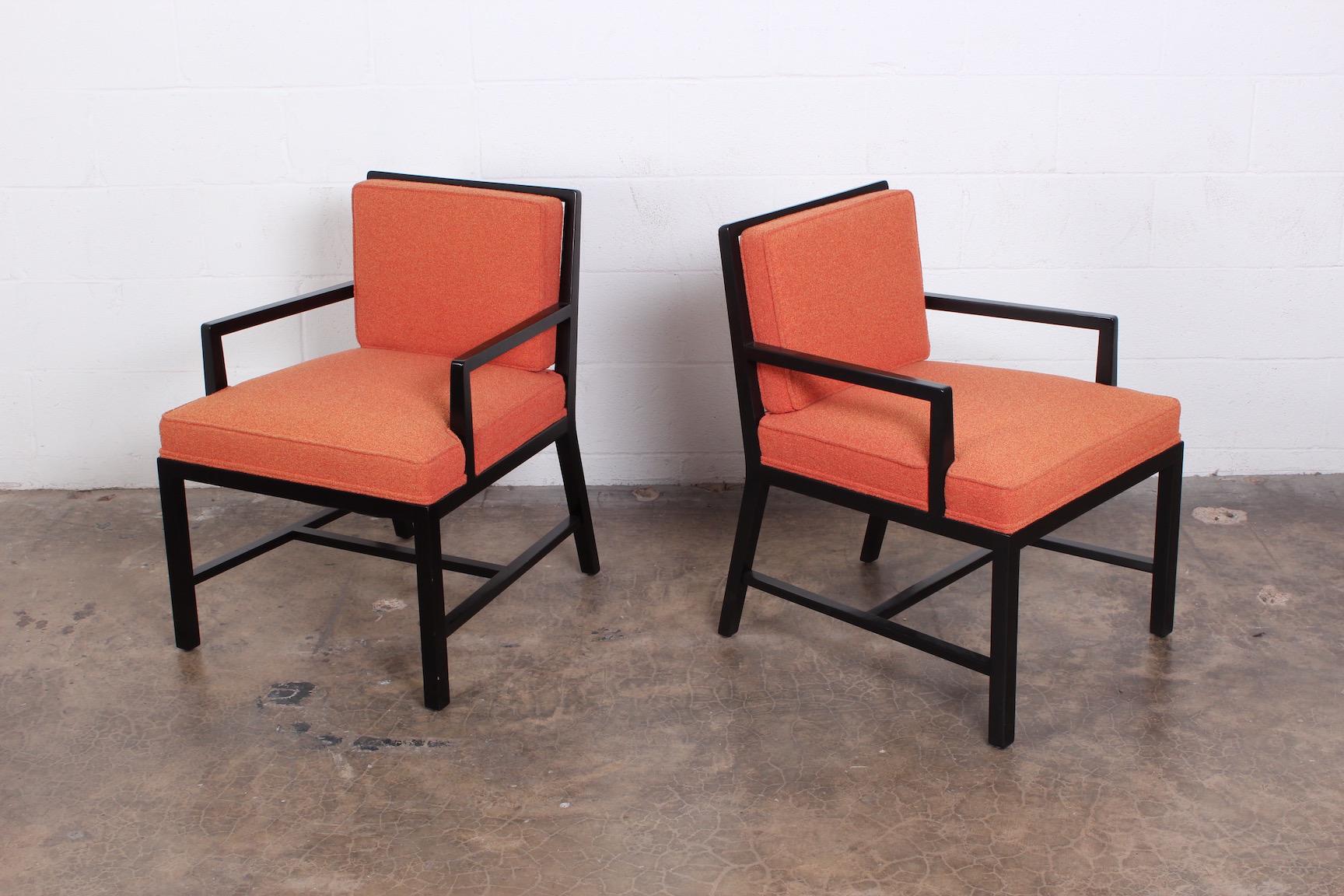 Pair of Armchairs by Tommi Parzinger For Sale 3