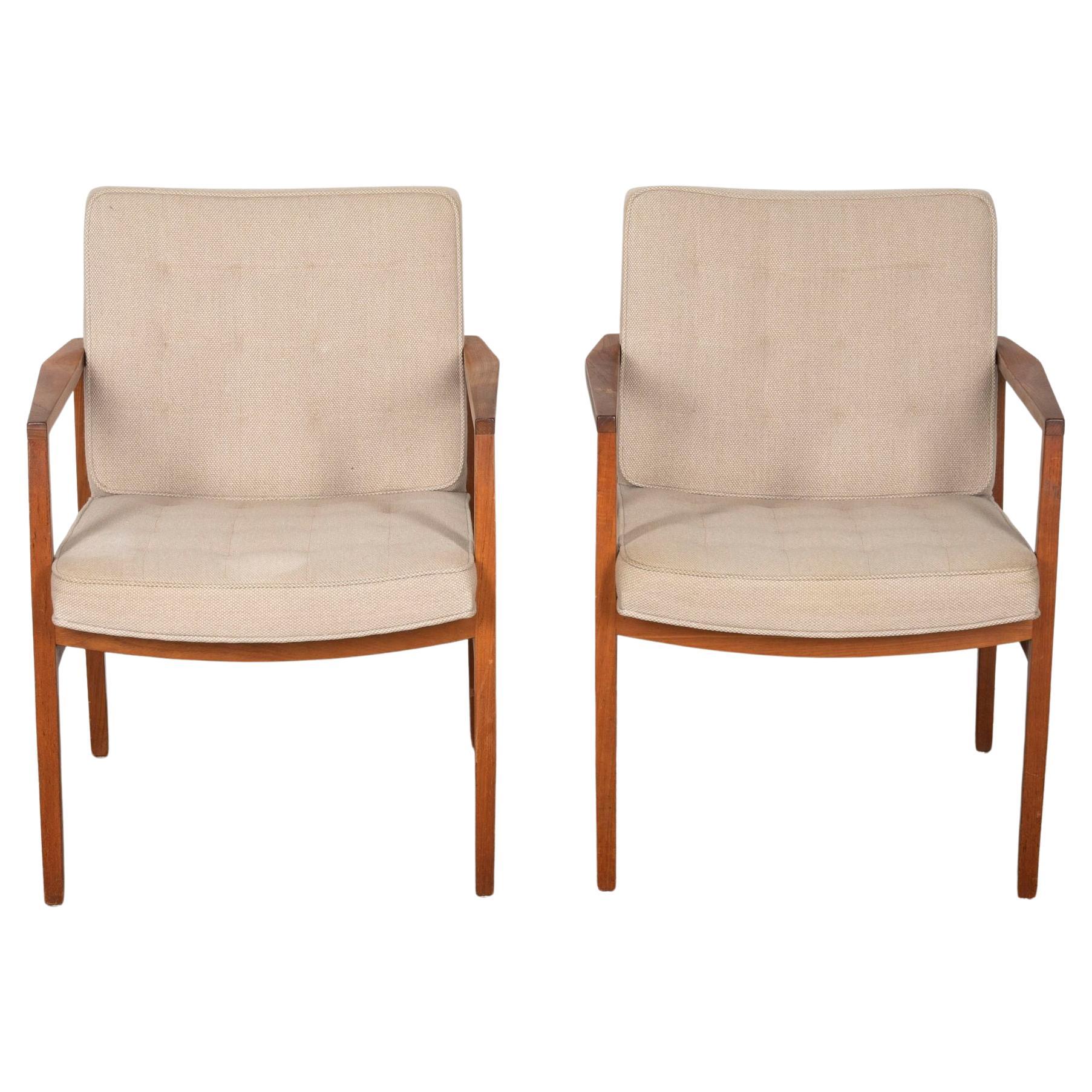 Pair of Armchairs by Vincent Cafiero for Knoll International