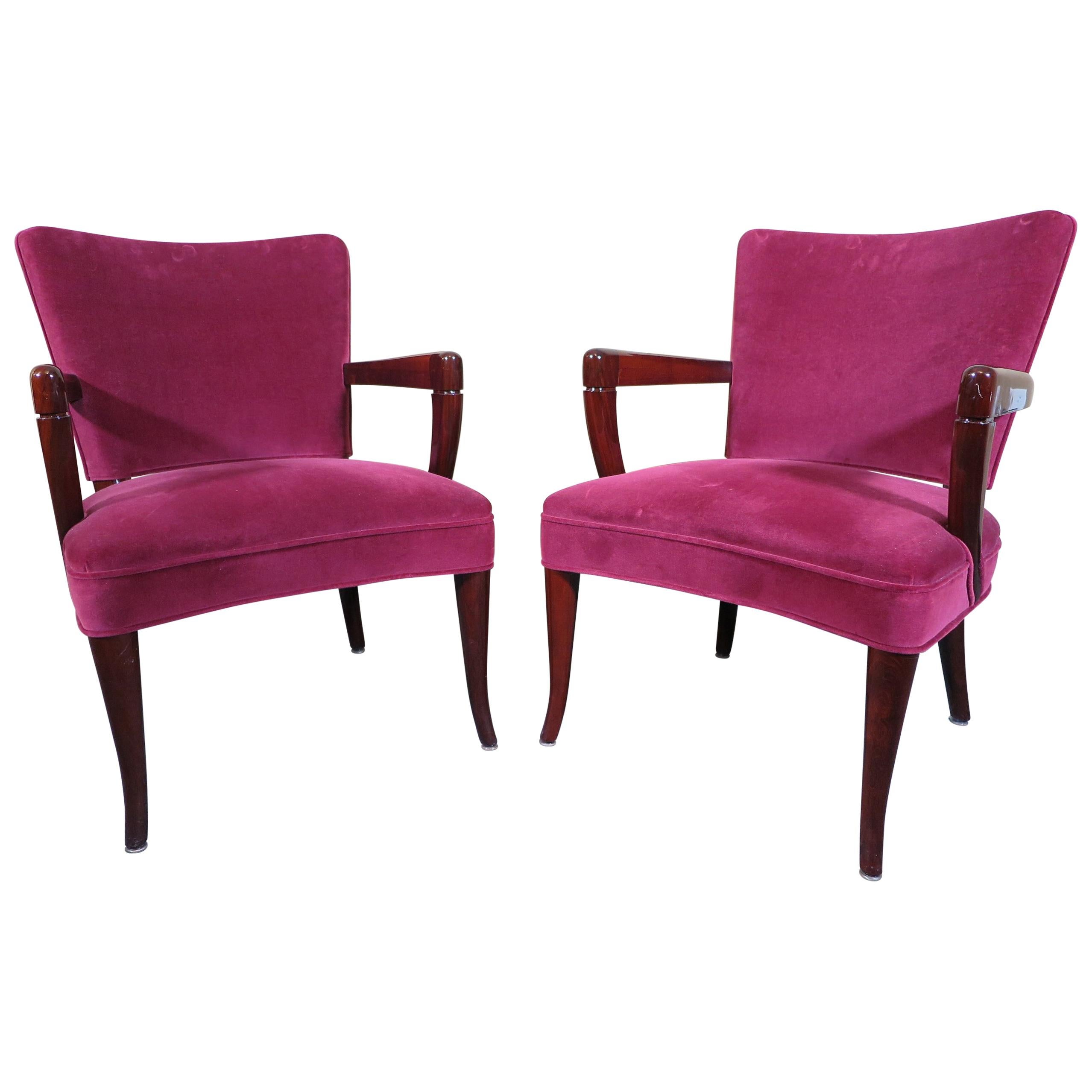 Pair of Armchairs by Widdicomb