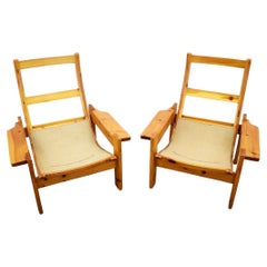 Pair of Armchairs by Yngve Ekstrom for Swedese Møbler, 1960s