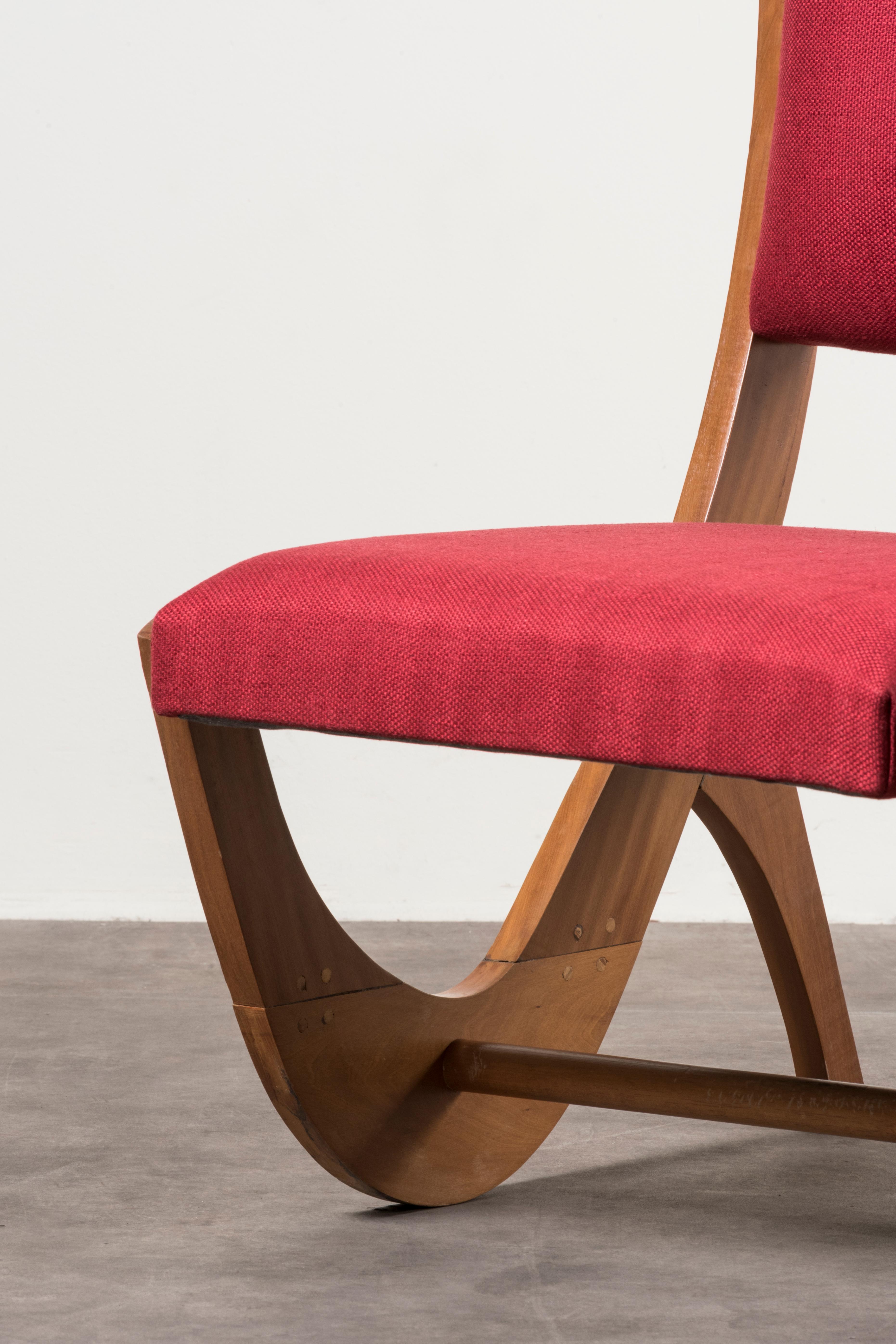 Tissu Paire de fauteuils de Zanine Caldas en vente