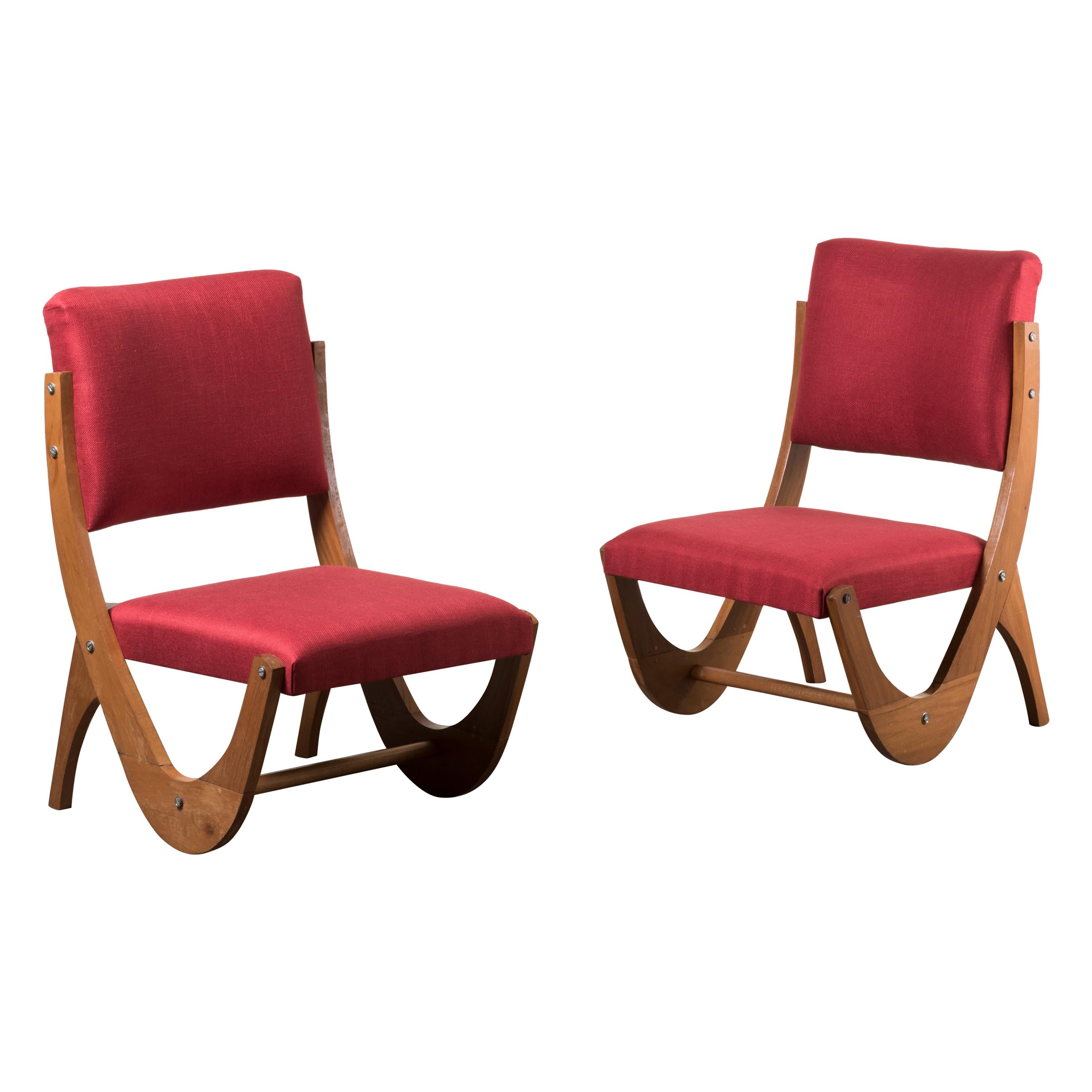 Pair of Armchairs by Zanine Caldas For Sale