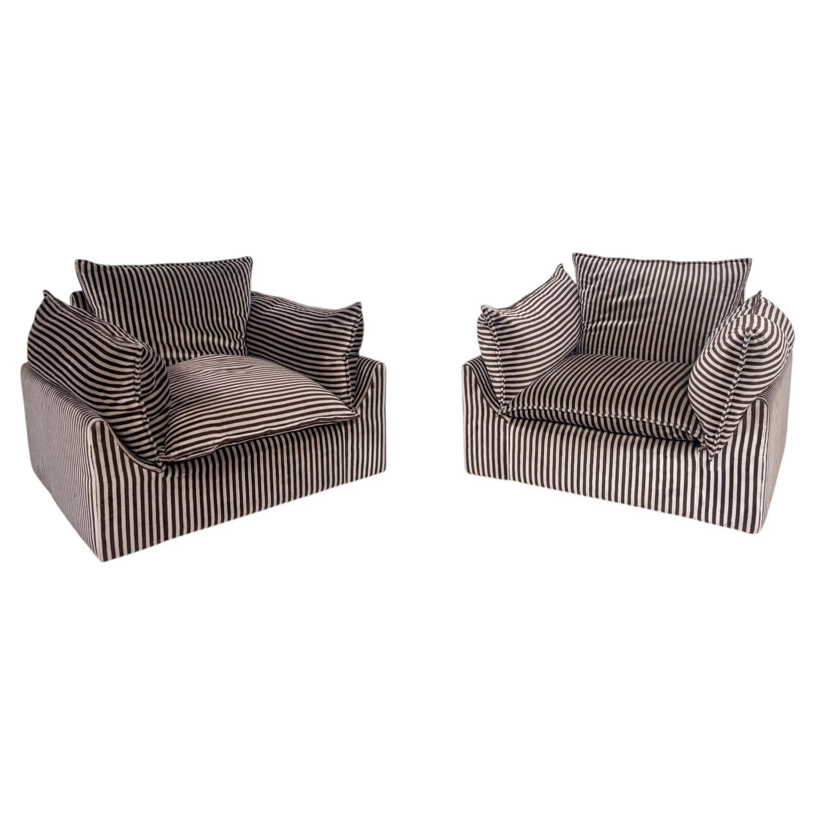 Pair of Armchairs "Cado" by Gunnar Gravesen and David Lewis Divano for ICF
