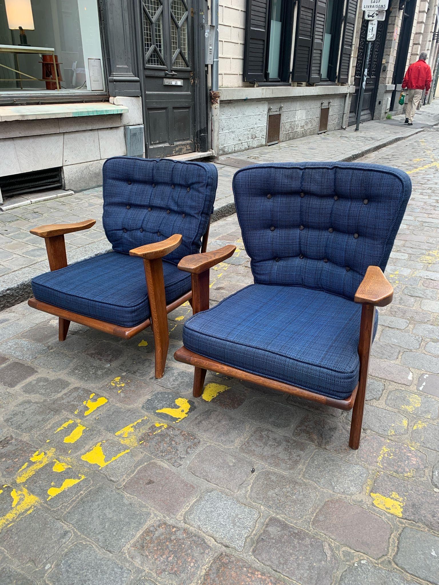 Moderne Paire de fauteuils 