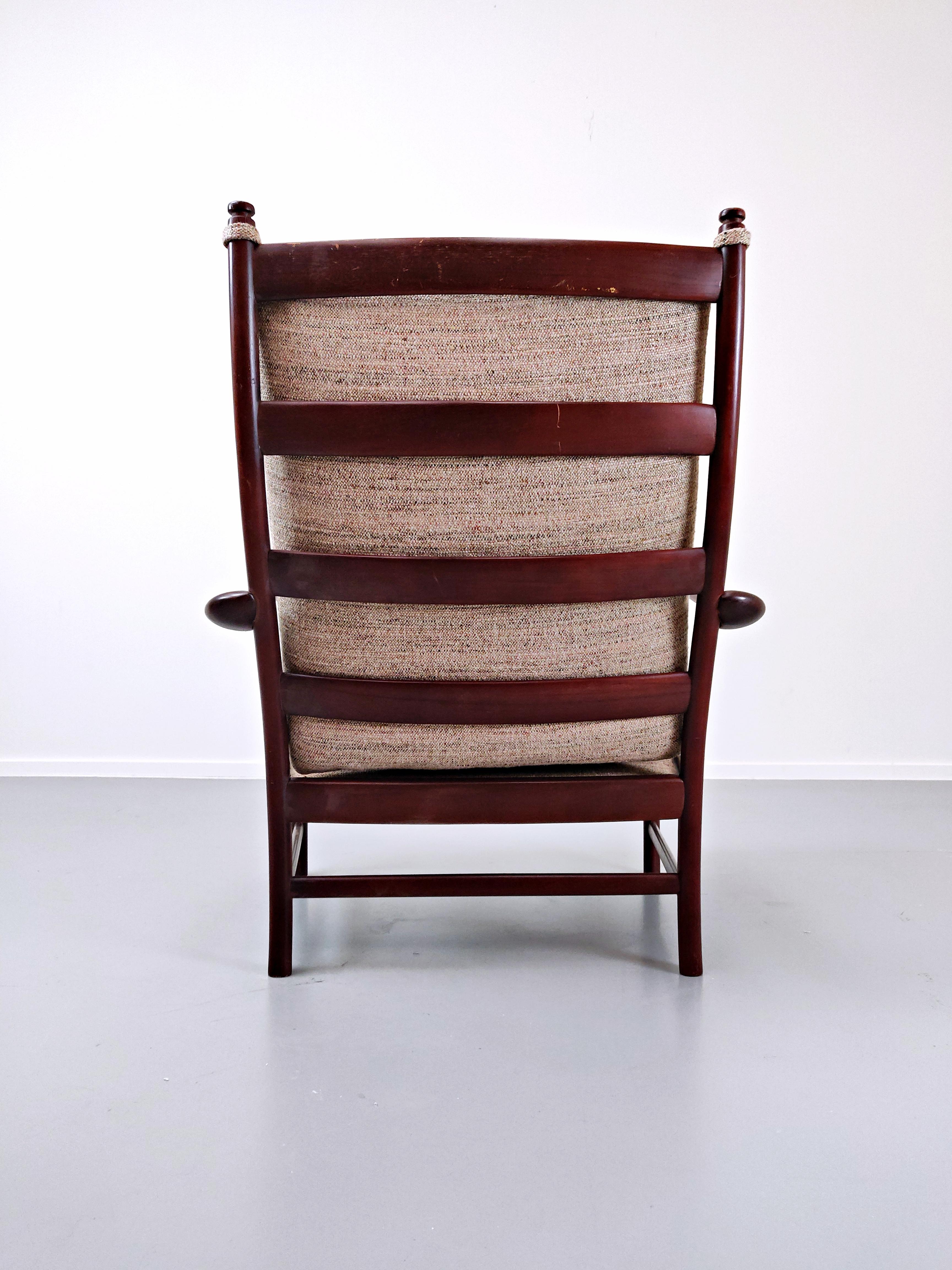 Pair of Armchairs, circa 1950, New Upholstery 2