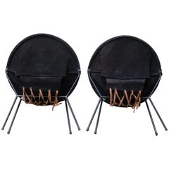 Pair of Armchairs "Circle Chair" by Lusch Erzeugnis