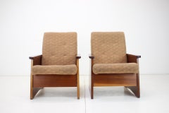 Coppia di poltrone Cecoslovacchia, anni '70