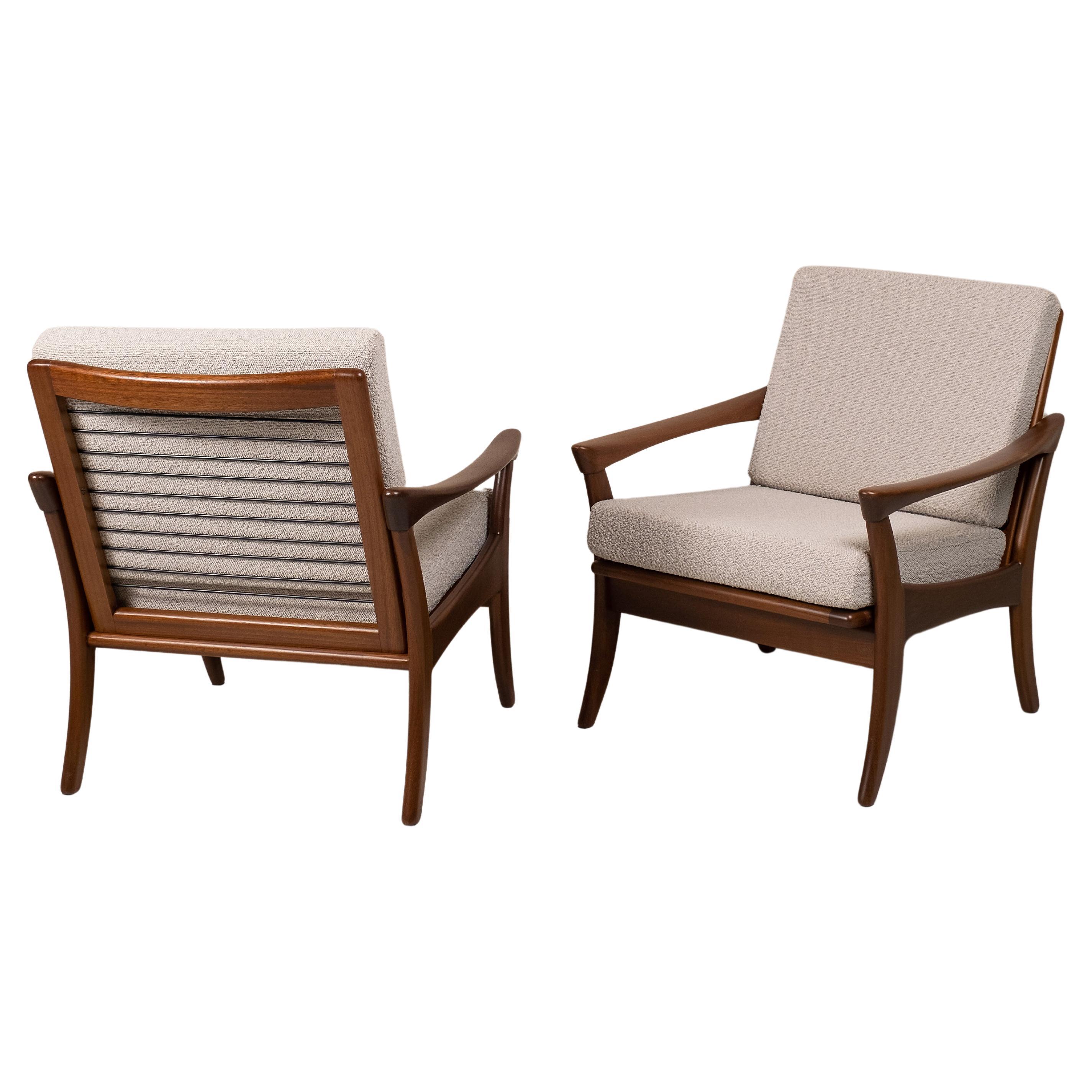 Pair of armchairs De Ster Gelderland, Netherlands, 1950/60s For Sale