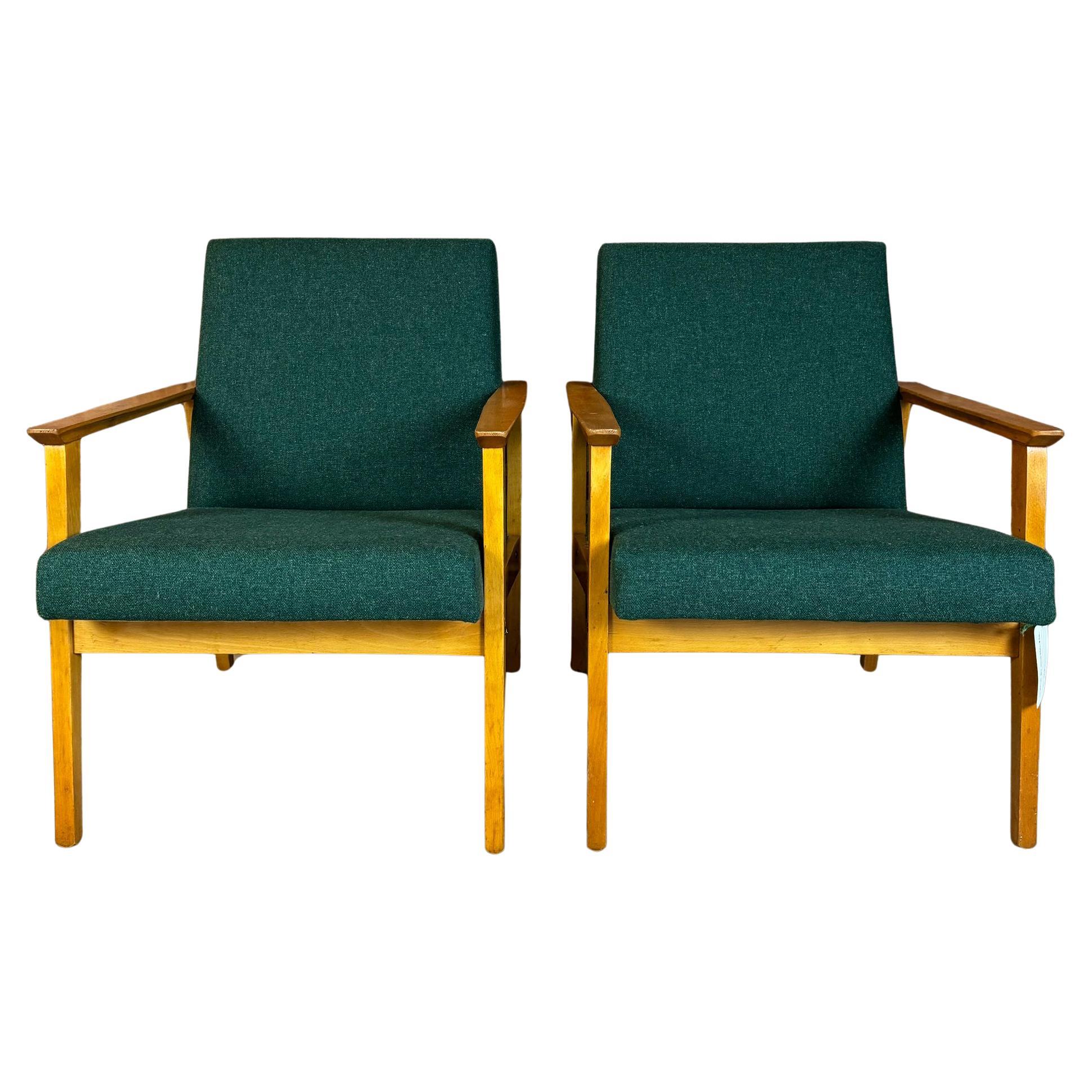 Pair of armchairs, Denmark 1960s