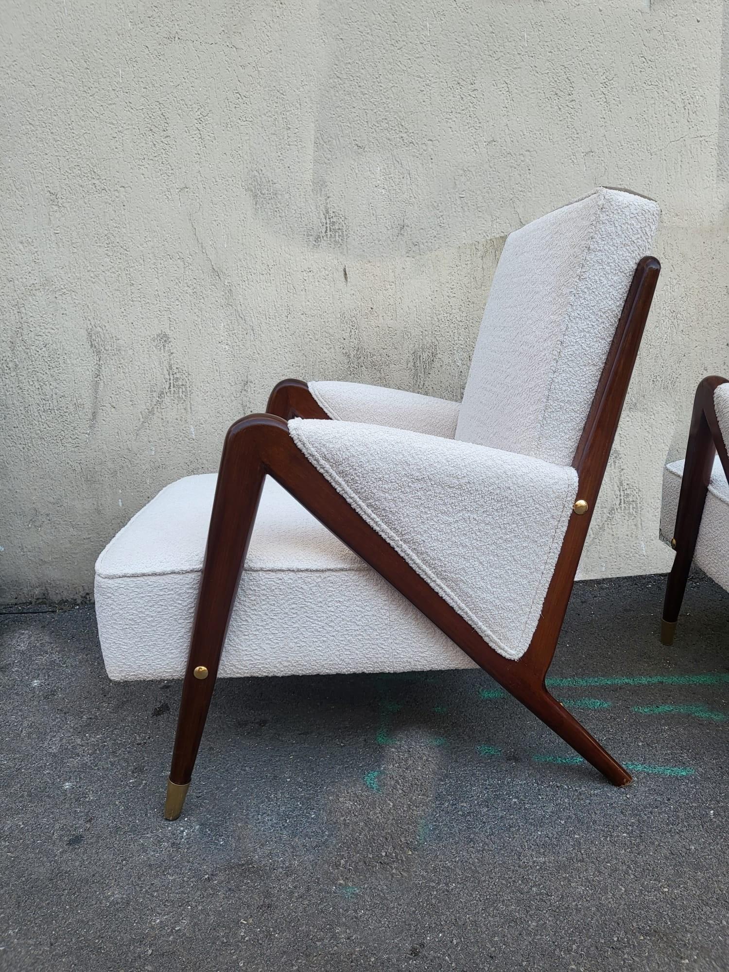 Pair Of Armchairs, Design From The 1950s/1960s 4