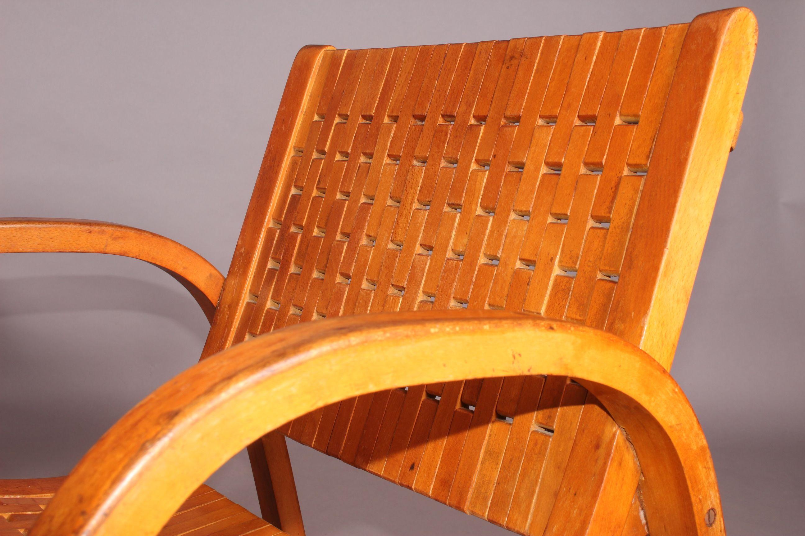 Pair of Armchairs Designed by Erich Diekmann 1