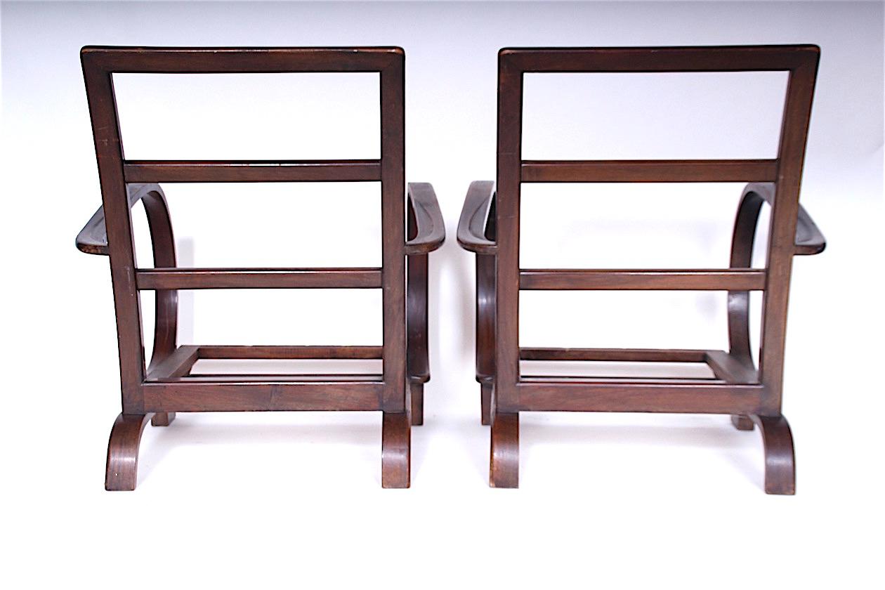 Pair of Armchairs Designed by Jindřich Halabala, 1920s 1