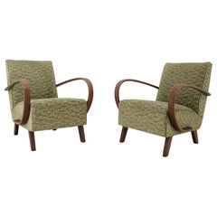 Pair of Armchairs Designed by Jindřich Halabala, 1950s