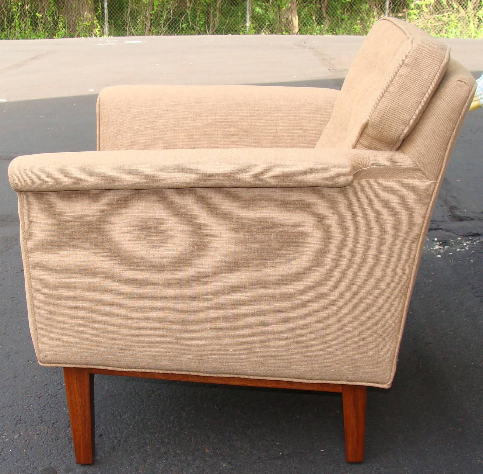 20th Century Pair of Armchairs Edward Wormley 
