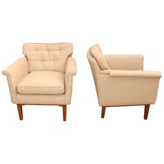 Pair of Armchairs Edward Wormley "Janus" Collection