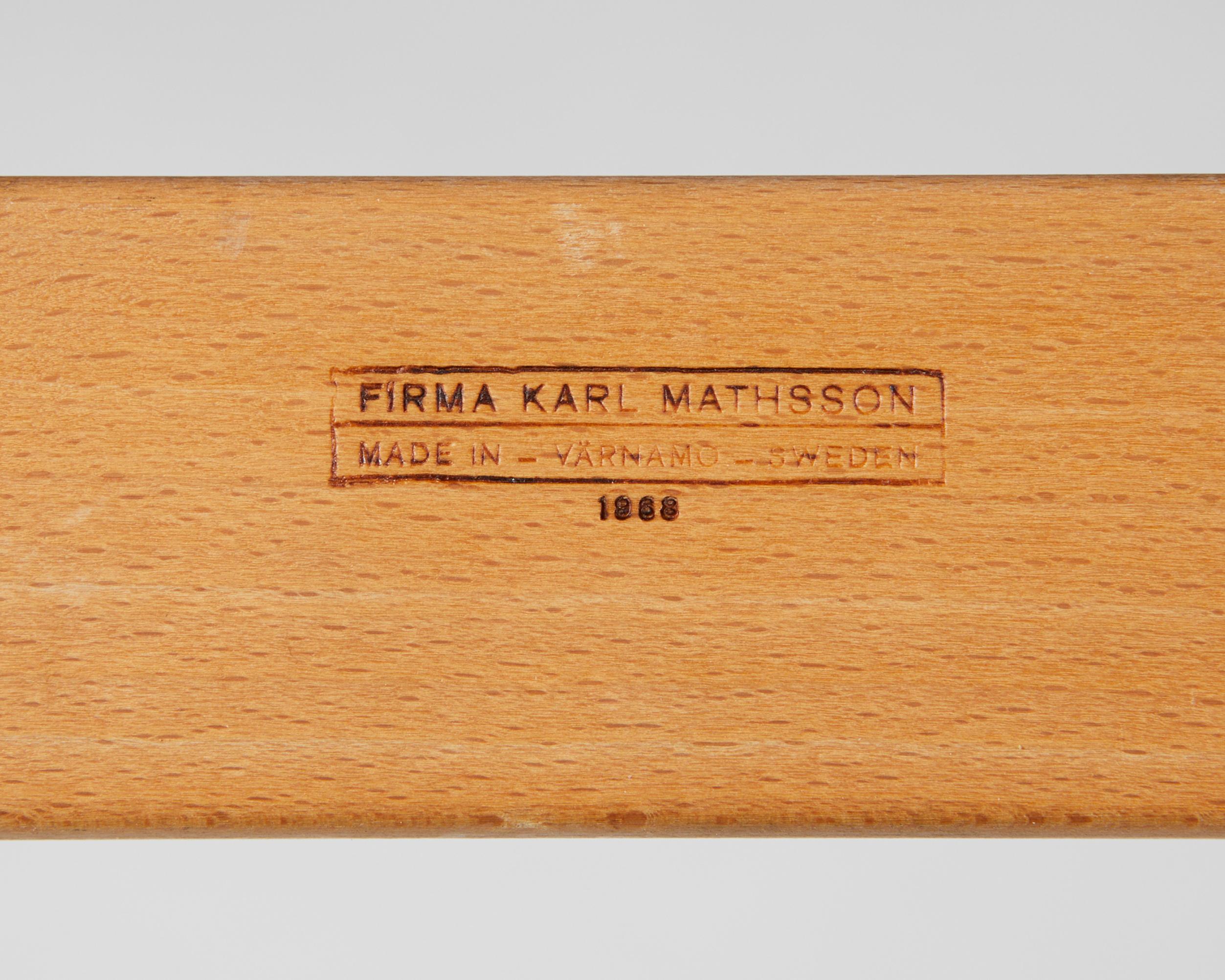 Pair of Armchairs ‘Eva’ Designed by Bruno Mathsson for Karl Mathsson, Sweden 7