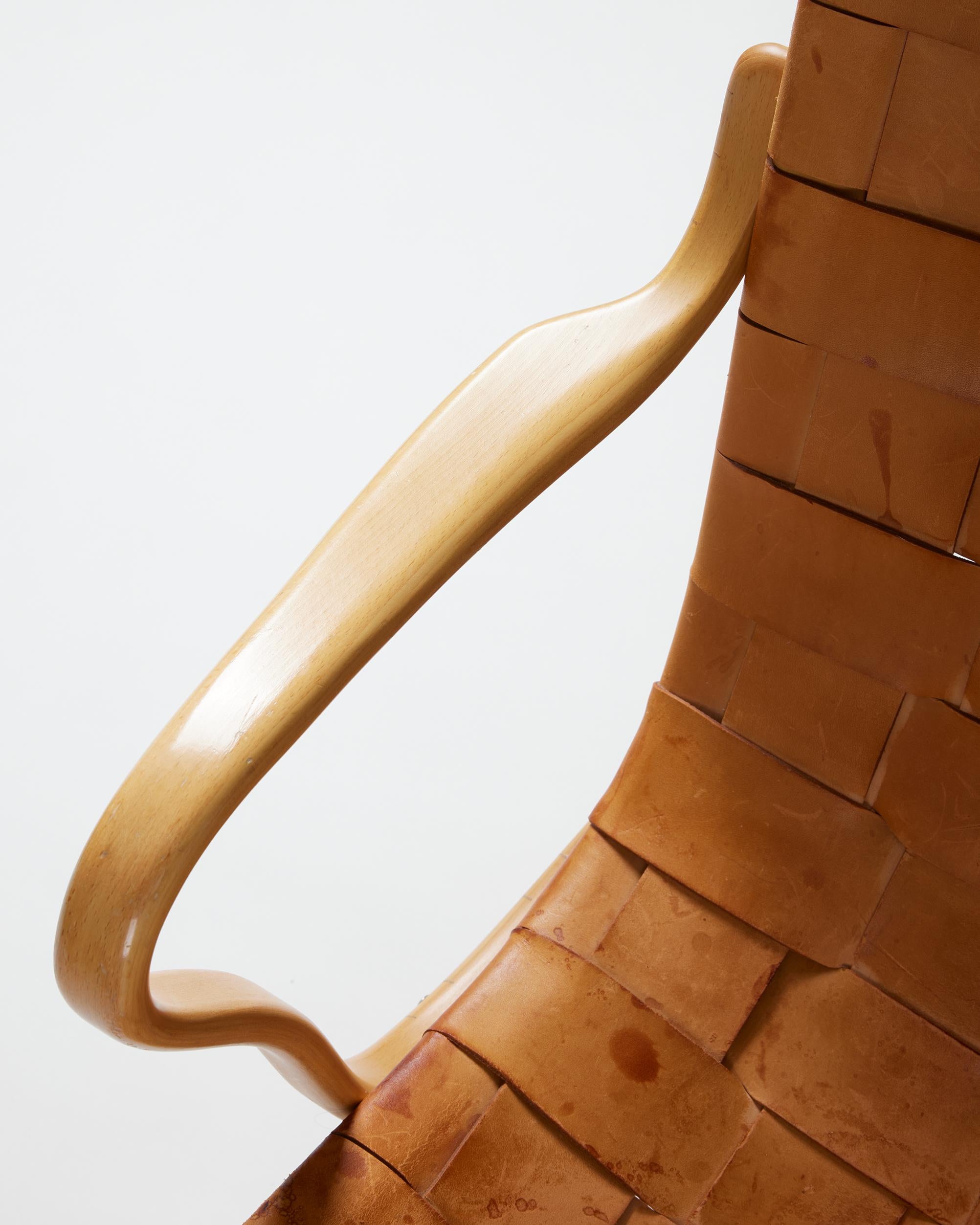 Paar Sessel 'Eva', entworfen von Bruno Mathsson für Karl Mathsson, Schweden im Angebot 5