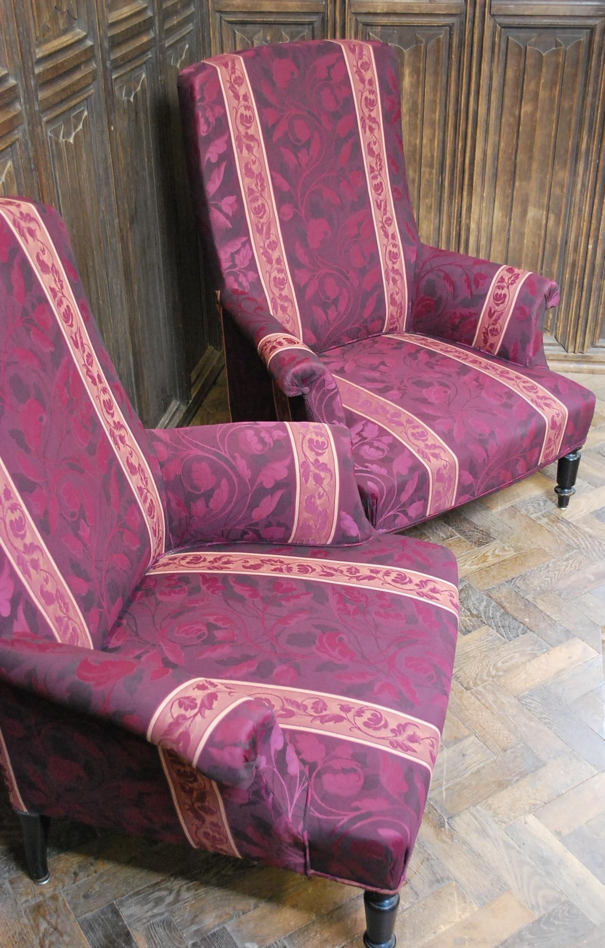 Pair of armchairs /Fauteuils For Sale 1