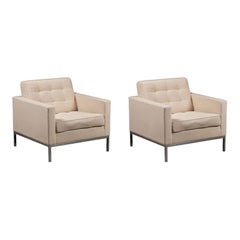 Florence Knoll - pair of armchairs - xxth