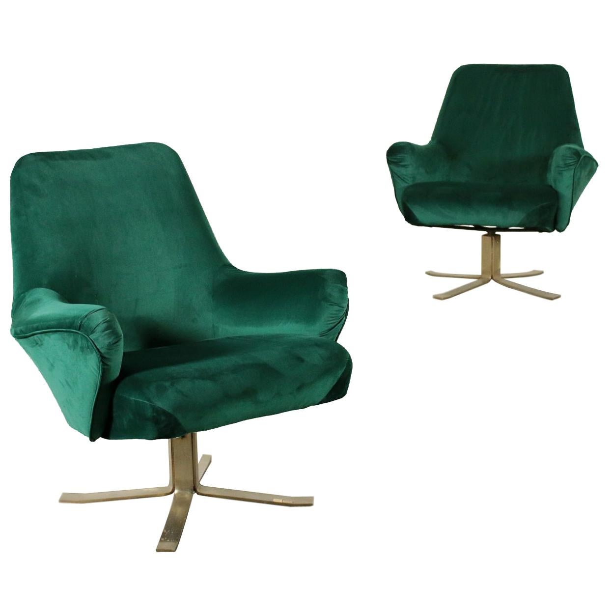 Pair of Armchairs for Formanova Vintage, Italy, 1960s-1970s