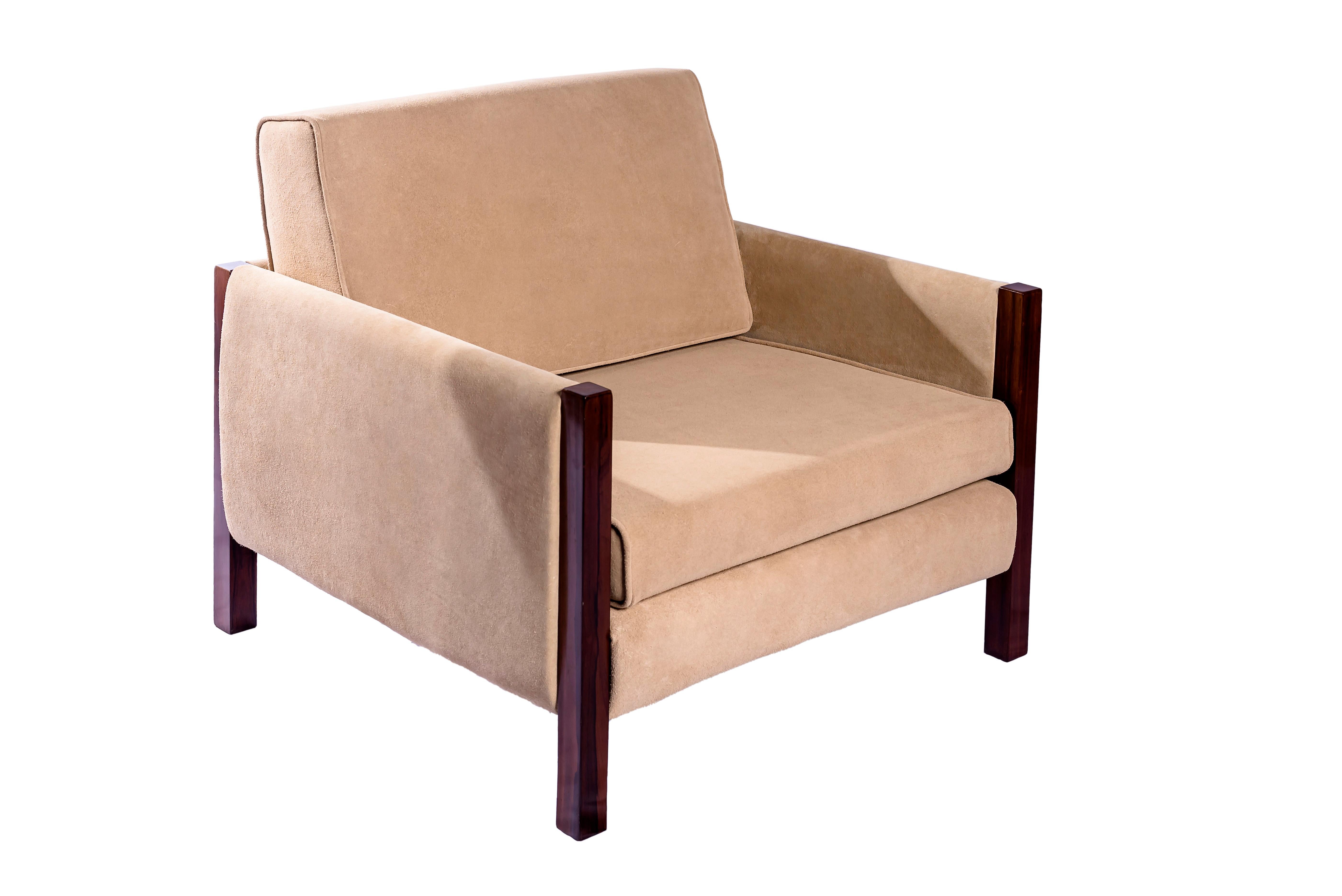 Mid-Century moderno Coppia di poltrone in vendita