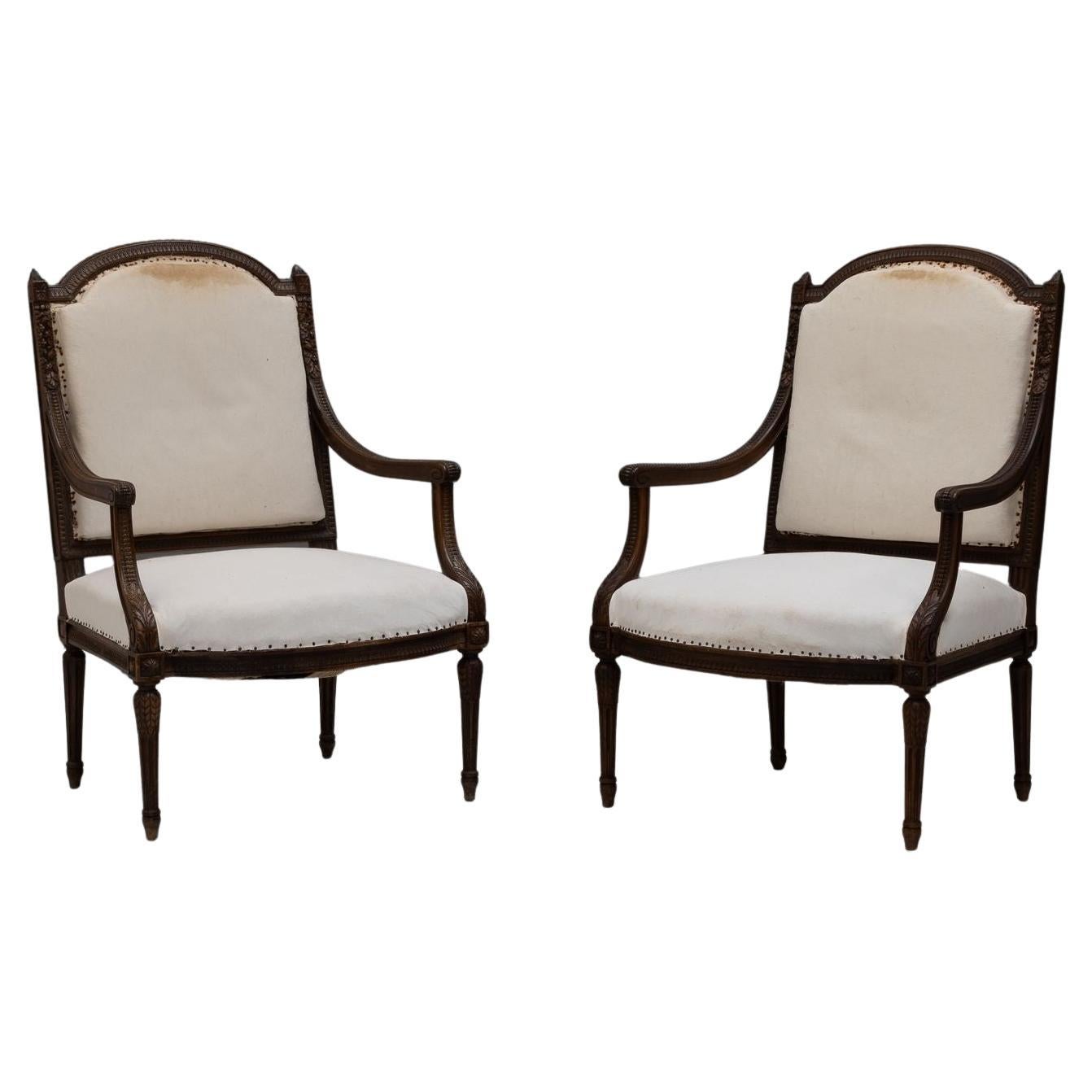 Paire de fauteuils