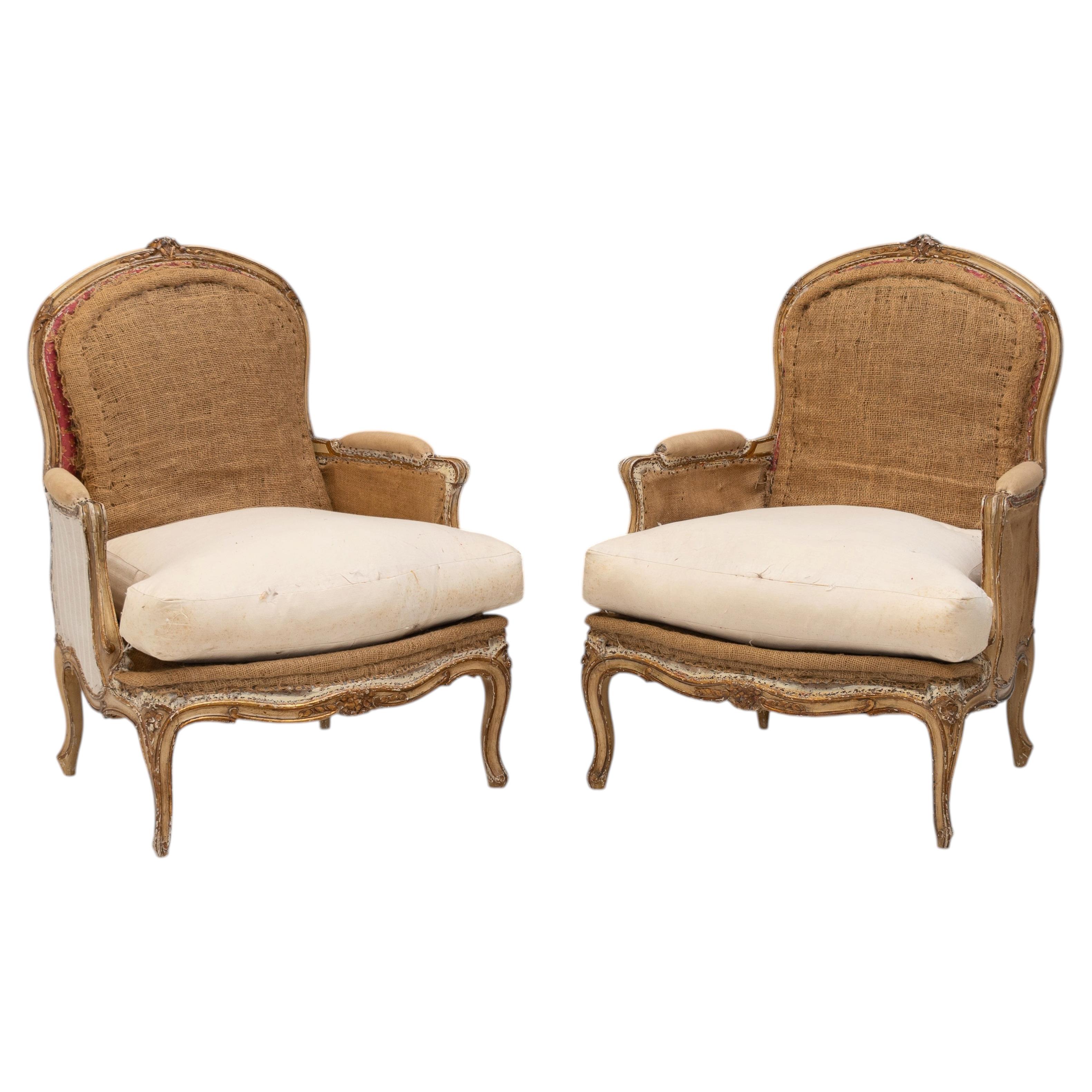 Pair of Armchairs For Sale