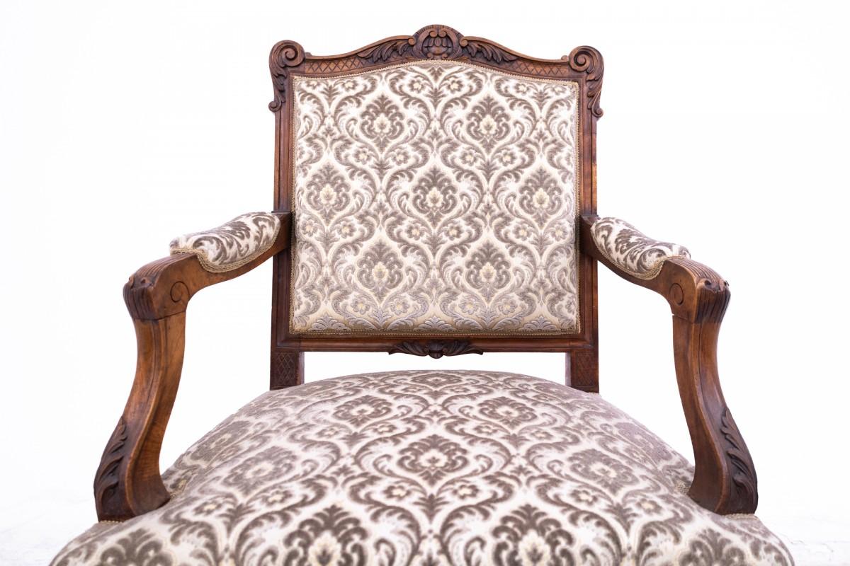 Pareja de sillones, Francia, hacia 1900. Romántico en venta