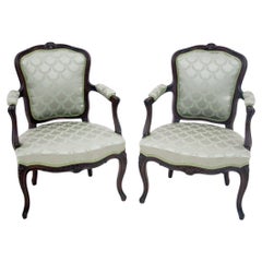 Antique Pair of armchairs, France, circa 1870.