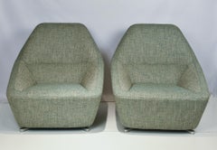 Pair of armchairs, François Bauchet 1990's